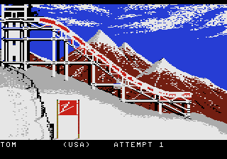 Winter Games screenshot 8 for Atari 7800